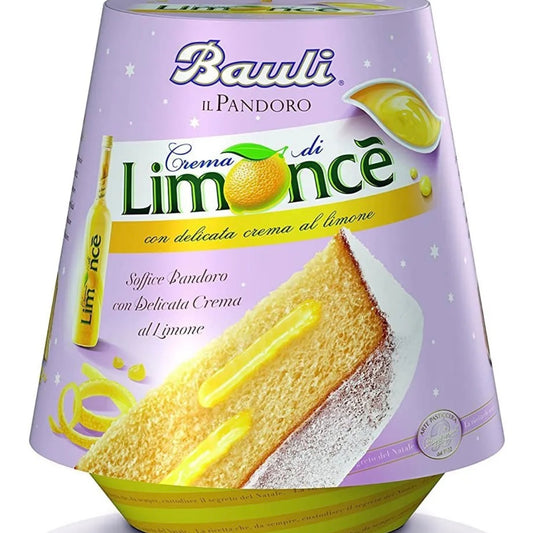 Bauli Pandoro with Lemon Cream Filling