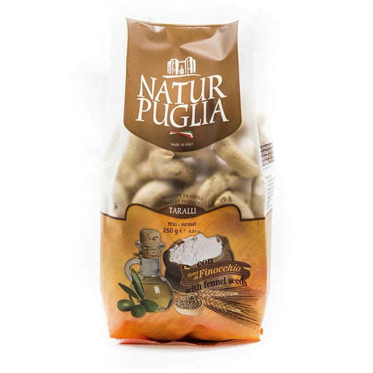 Natur Puglia Taralli With Fennel Seeds 250 g